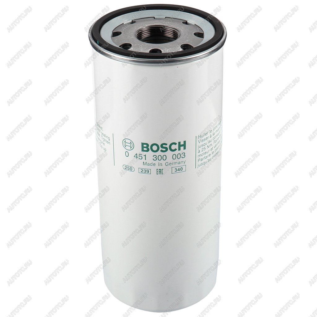 1 469 р. Фильтр масляный VOLVO 6FL,7FL,10FL,12F,12FH,12FL,16FL BOSCH BOSCH 0451300003  с доставкой в г. Пермь