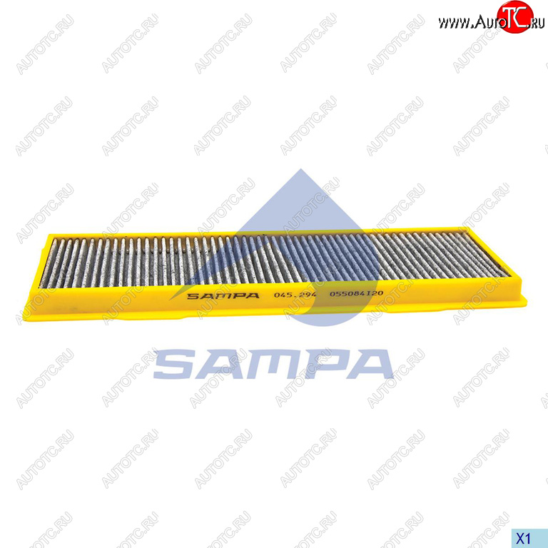 589 р. Фильтр воздушный салона SCANIA P,G,R,T SAMPA SAMPA 045.294  с доставкой в г. Пермь