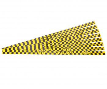 479 р. Наклейка-знак виниловая Taxi 4х100см желто-черная комплект (8шт.) AUTOSTICKERS AUTOSTICKERS 04557040462  с доставкой в г. Пермь. Увеличить фотографию 1