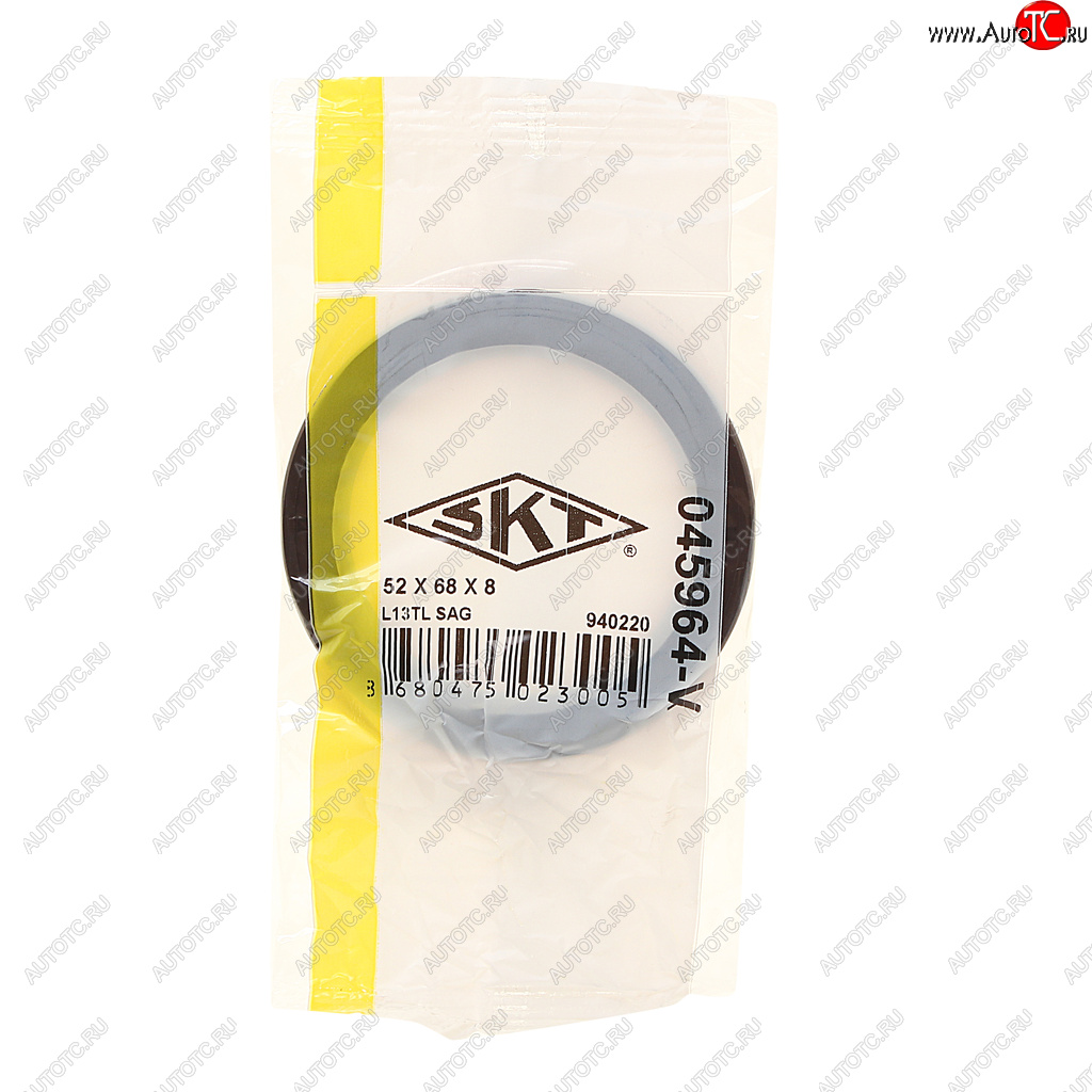 599 р. Сальник КАМАЗ крышки вала первичного 52х68х8 КПП ZF 9S1310 SKT SKT 045964-v  с доставкой в г. Пермь