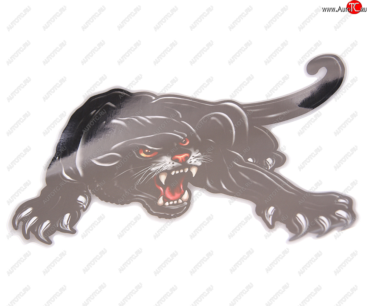 231 р. Наклейка виниловая ПАНТЕРА 25х34см полноцветная AUTOSTICKERS AUTOSTICKERS 047003  с доставкой в г. Пермь