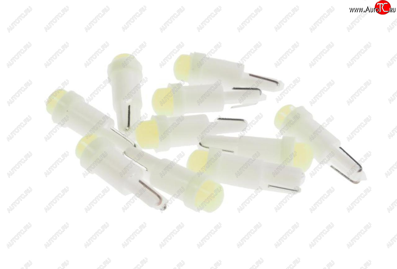 10 р. Лампа светодиодная 12V T5 W2x4.6d COB White MEGA ELECTRIC MEGA ELECTRIC 05012w  с доставкой в г. Пермь