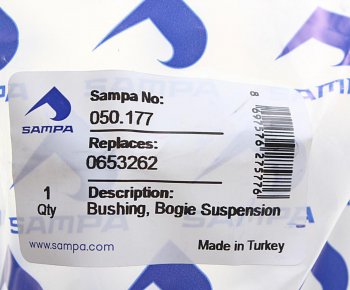 799 р. Втулка DAF 95XF балансира (72x78x55мм) SAMPA SAMPA 050.177  с доставкой в г. Пермь. Увеличить фотографию 2