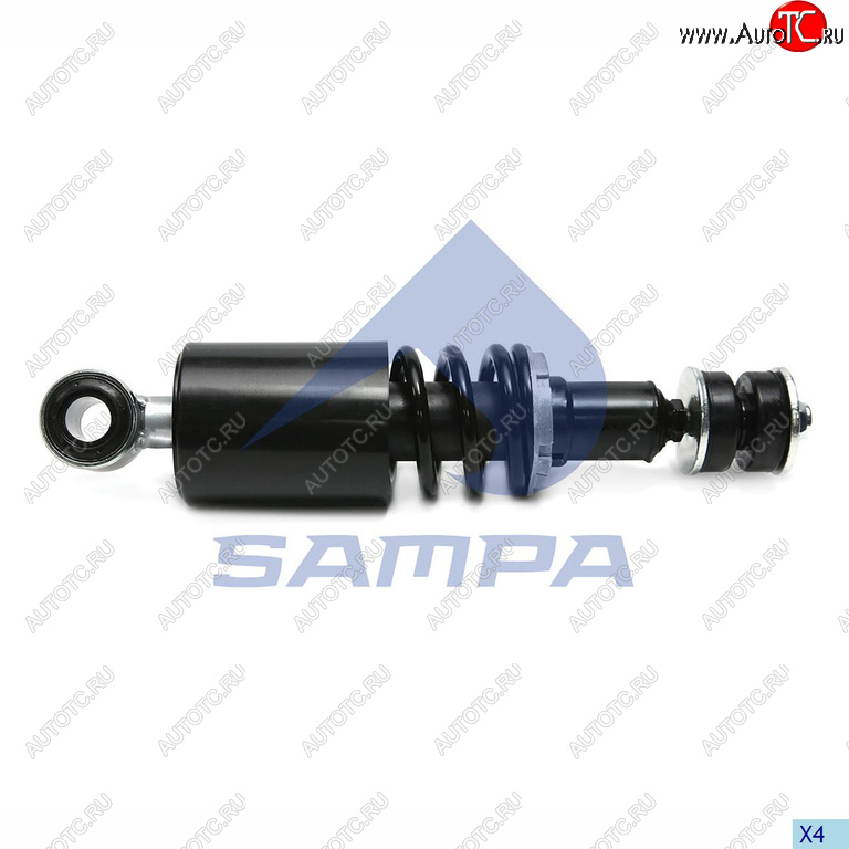 3 799 р. Амортизатор DAF CF65,75,85 кабины передний SAMPA SAMPA 050.207-01  с доставкой в г. Пермь