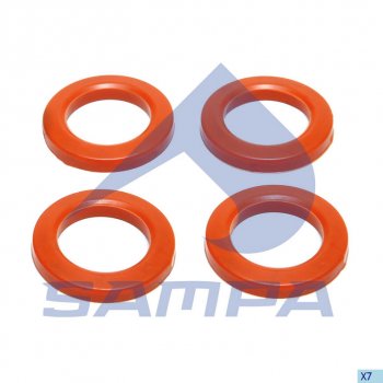 118 р. Ремкомплект DAF гидроцилиндра опрокидывания кабины (втулки 4шт.) SAMPA SAMPA 050.626  с доставкой в г. Пермь. Увеличить фотографию 1