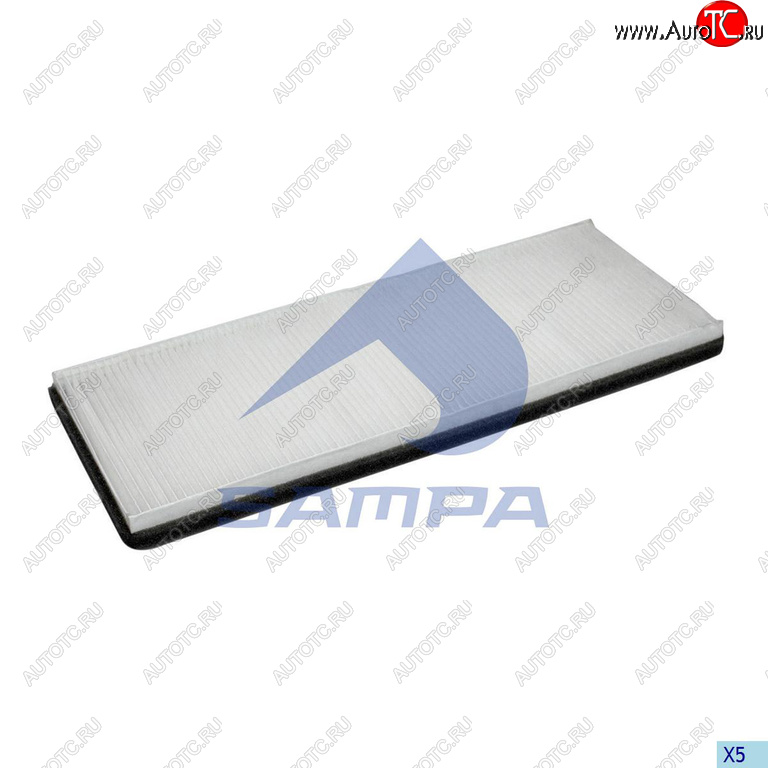969 р. Фильтр воздушный салона DAF 75,85,65CF,75CF,85CF SAMPA SAMPA 051.177-01  с доставкой в г. Пермь