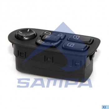 Блок управления DAF CF,XF стеклоподъемниками SAMPA SAMPA 051.193