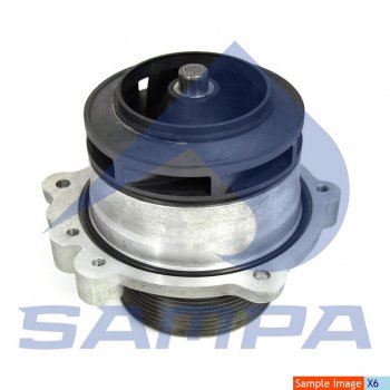 5 699 р. Насос водяной DAF CF85,XF95,XF105 SAMPA SAMPA 051.264-01 SAMPA 051.264-01  с доставкой в г. Пермь. Увеличить фотографию 1