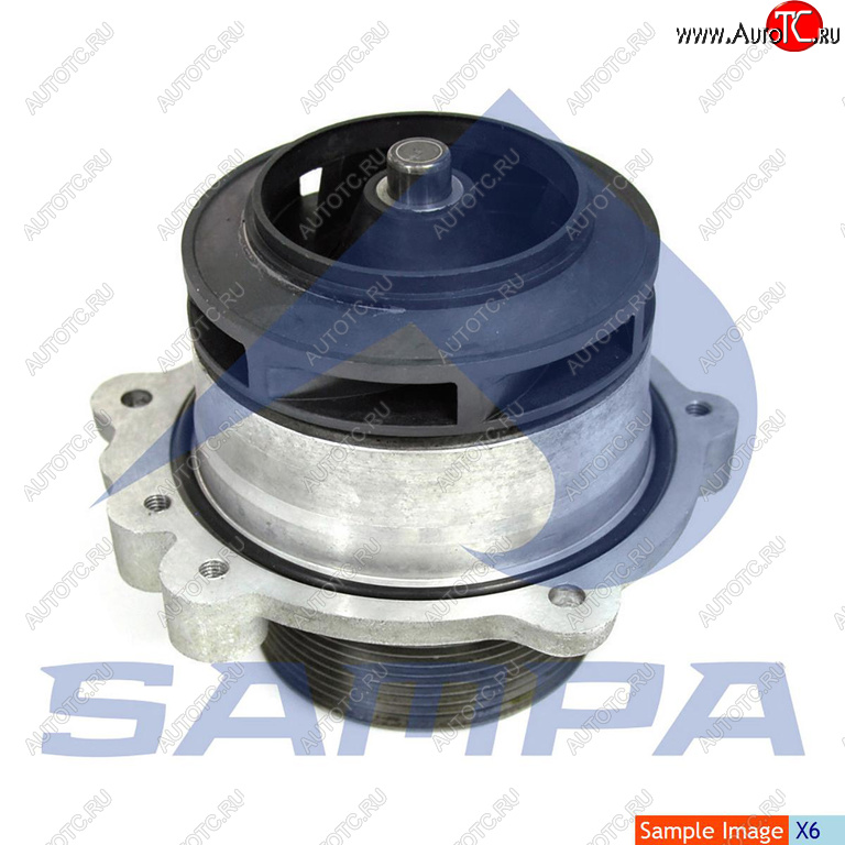 5 699 р. Насос водяной DAF CF85,XF95,XF105 SAMPA SAMPA 051.264-01 SAMPA 051.264-01  с доставкой в г. Пермь