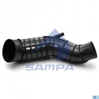 4 399 р. Патрубок DAF воздухозаборника SAMPA SAMPA 051.300 SAMPA 051.300  с доставкой в г. Пермь. Увеличить фотографию 1