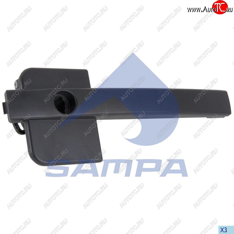1 269 р. Ручка DAF двери наружная левая (без личники) SAMPA SAMPA 051.362  с доставкой в г. Пермь