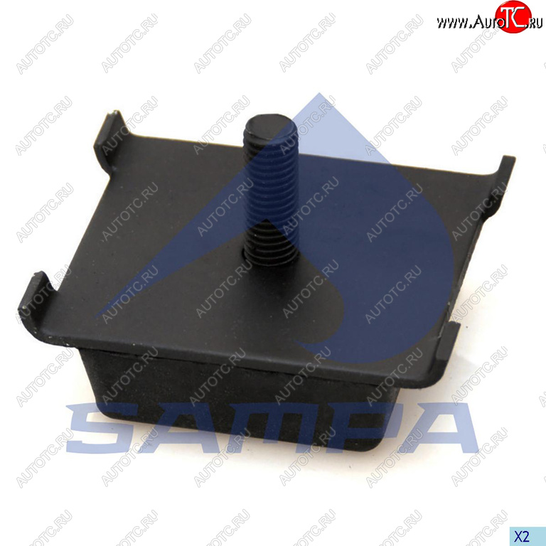 399 р. Подушка IVECO EuroCargo,Tech,Tector рессоры задней SAMPA SAMPA 060.067  с доставкой в г. Пермь