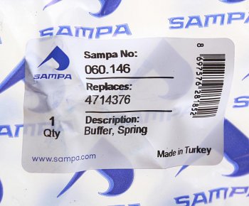679 р. Отбойник IVECO Stralis рессоры задней SAMPA SAMPA 060.146  с доставкой в г. Пермь. Увеличить фотографию 3