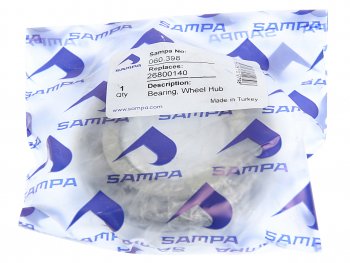 649 р. Подшипник ступицы MAN M200 передней (40x80x24.75мм) SAMPA SAMPA 060.398  с доставкой в г. Пермь. Увеличить фотографию 3