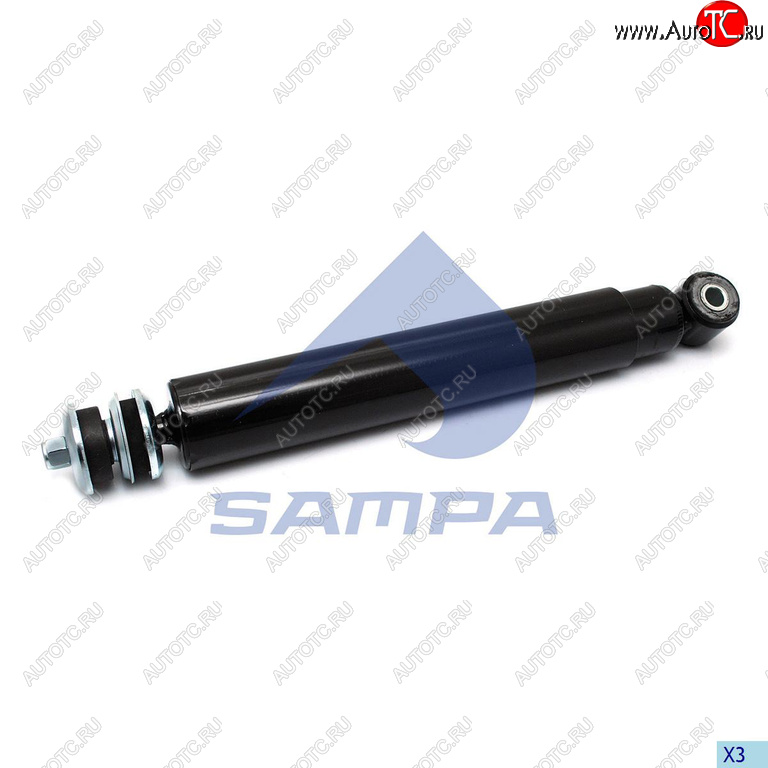 2 569 р. Амортизатор IVECO Stralis передний SAMPA SAMPA 061.449-01  с доставкой в г. Пермь