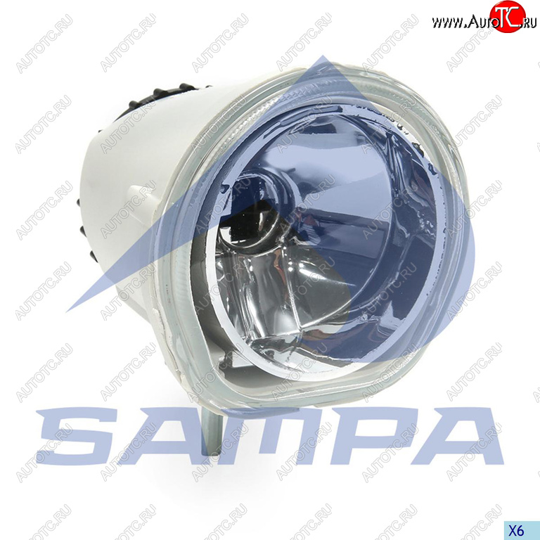 1 349 р. Фара противотуманная IVECO Stralis (03-) праваялевая наружная SAMPA SAMPA 062.068  с доставкой в г. Пермь