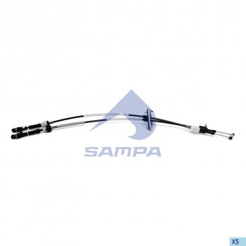 5 899 р. Трос КПП IVECO Daily переключения SAMPA SAMPA 062.141  с доставкой в г. Пермь. Увеличить фотографию 1