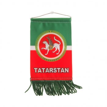 172 р. Вымпел TATARSTAN с бахромой (8х12см) на присоске AUTOSTICKERS 06271057538  с доставкой в г. Пермь. Увеличить фотографию 1