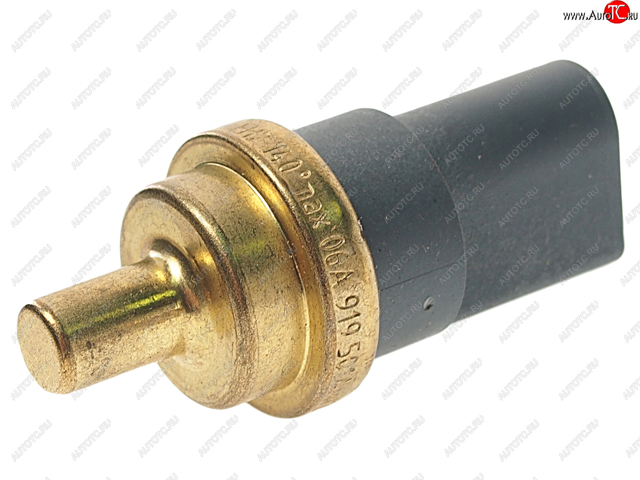 1 299 р. Датчик температуры VW AUDI SEAT SKODA (2-х штекерный черный) OE VAG 06a919501a  с доставкой в г. Пермь