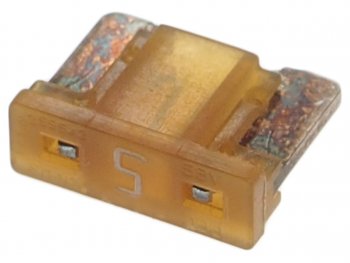 9 р. Предохранитель 5A флажковый MINI Low Profile MTA МТА 0700240ml0550  с доставкой в г. Пермь. Увеличить фотографию 1