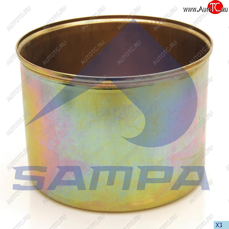 1 649 р. Стакан BPW пневморессоры стальной (251х188) SAMPA SAMPA 070.214  с доставкой в г. Пермь
