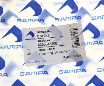339 р. Сальник BPW ступицы (135x156.7x8мм) (1шт) SAMPA SAMPA 070.245  с доставкой в г. Пермь. Увеличить фотографию 3