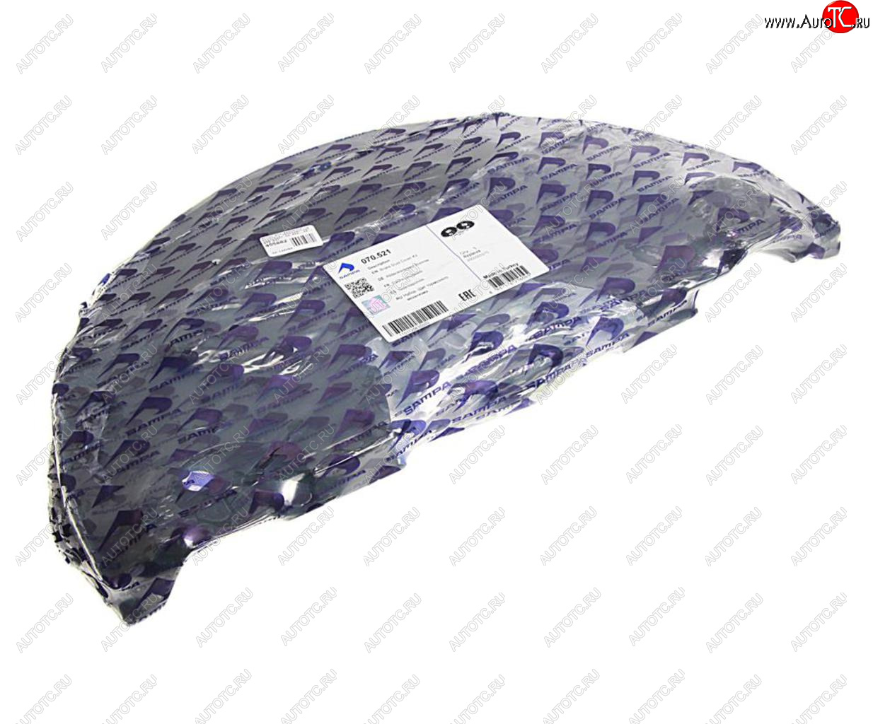 2 599 р. Щиток BPW барабана тормозного пылезащитный (комплект на ось, 120 SN4220-2) SAMPA SAMPA 070.521  с доставкой в г. Пермь