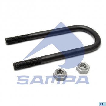 1 549 р. Стремянка BPW рессоры (М24292х125мм) SAMPA SAMPA 071.0171  с доставкой в г. Пермь. Увеличить фотографию 1