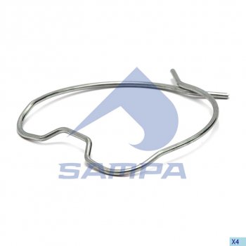 37 р. Кольцо стопорное BPW (ECO Plus) ступицы 62х1.8 SAMPA SAMPA 071.025  с доставкой в г. Пермь. Увеличить фотографию 1