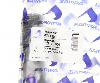 1 149 р. Болт BPW рессоры (M30х170х3,5) SAMPA SAMPA 071.026  с доставкой в г. Пермь. Увеличить фотографию 2
