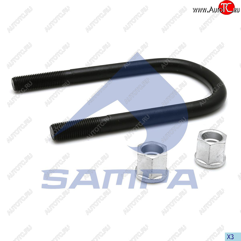1 679 р. Стремянка BPW рессоры (M22150х265) SAMPA SAMPA 071.0391  с доставкой в г. Пермь
