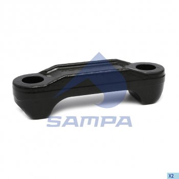 1 989 р. Пластина BPW рессоры (L=150) SAMPA SAMPA 071.048  с доставкой в г. Пермь. Увеличить фотографию 1