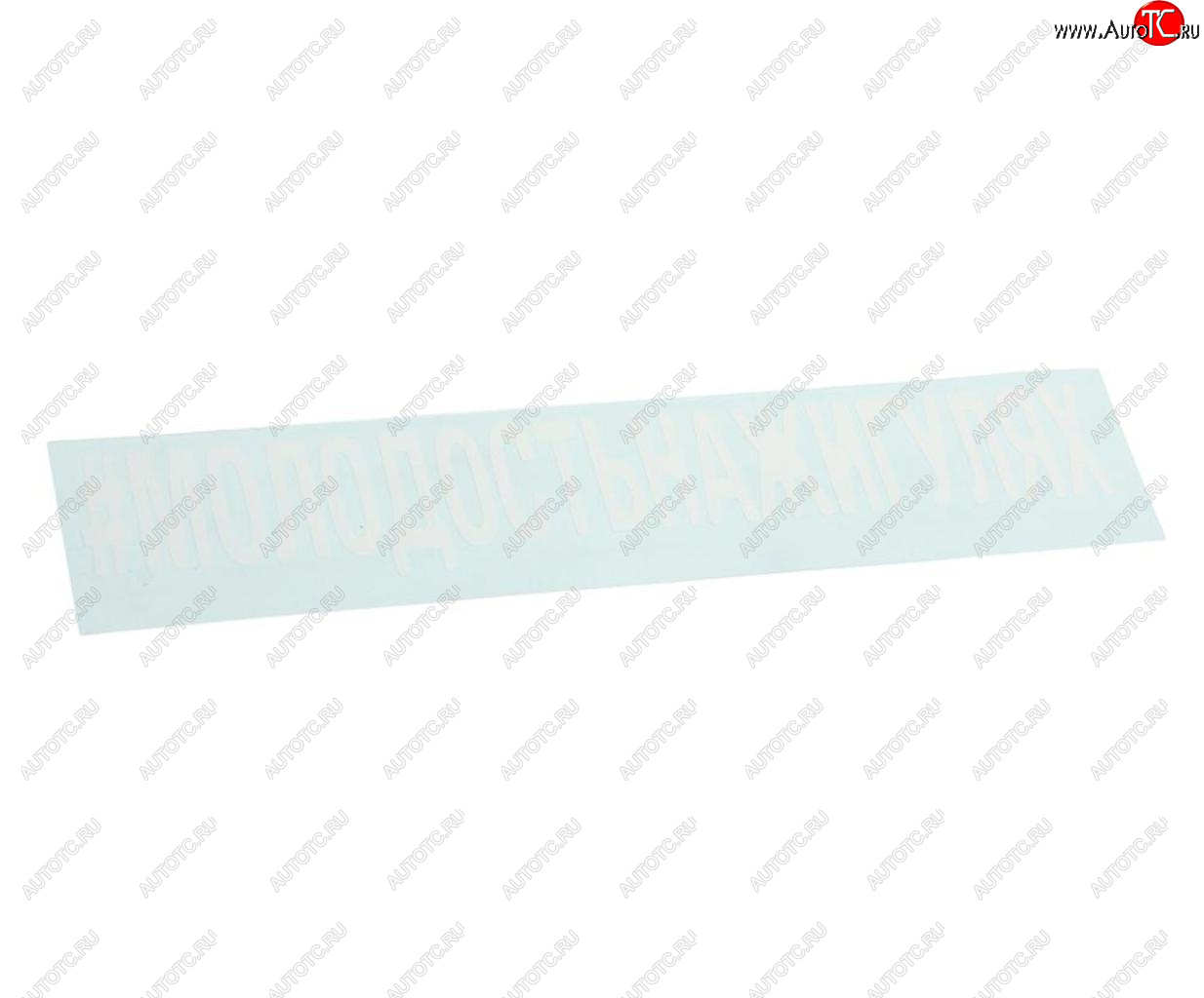 87 р. Наклейка виниловая вырезанная #МОЛОДОСТЬНАЖИГУЛЯХ 5х20см белая AUTOSTICKERS AUTOSTICKERS 072944  с доставкой в г. Пермь