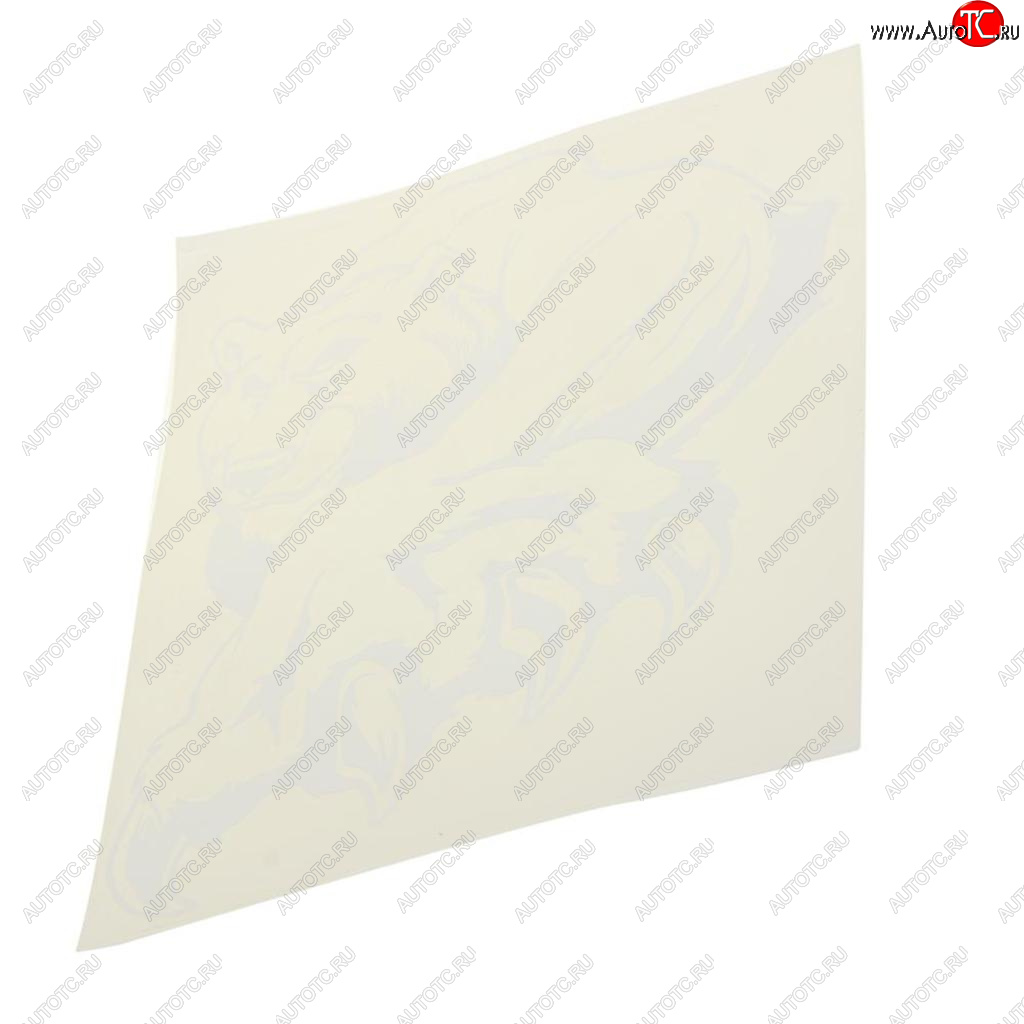 201 р. Наклейка виниловая вырезанная Медведь 23х25см белая AUTOSTICKERS AUTOSTICKERS 073033  с доставкой в г. Пермь