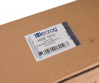 14 899 р. Радиатор ГАЗ-3302 Бизнес алюминиевый, дв.CUMMINS HERZOG HERZOG 073-1301010 HERZOG 073-1301010  с доставкой в г. Пермь. Увеличить фотографию 4