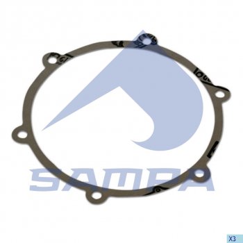 106 р. Прокладка SAF крышки ступицы SAMPA SAMPA 075.038  с доставкой в г. Пермь. Увеличить фотографию 1