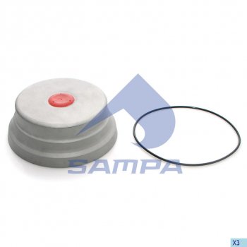929 р. Крышка SAF ступицы с АБС SAMPA SAMPA 075.054  с доставкой в г. Пермь. Увеличить фотографию 1