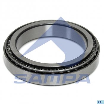 2 499 р. Подшипник ступицы SAF (120x165x29) SAMPA SAMPA 075.087  с доставкой в г. Пермь. Увеличить фотографию 1