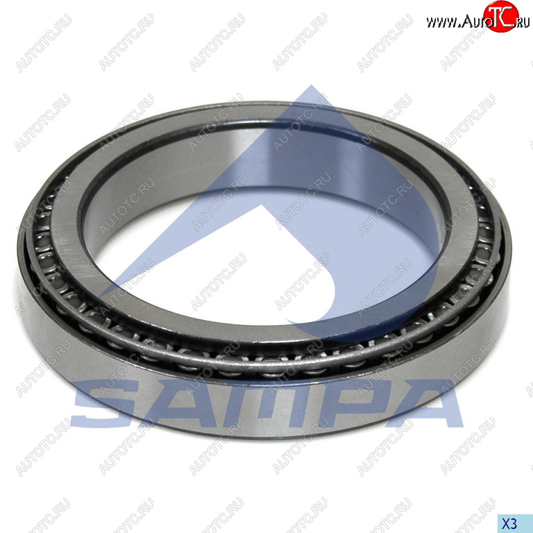 2 499 р. Подшипник ступицы SAF (120x165x29) SAMPA SAMPA 075.087  с доставкой в г. Пермь