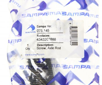 1 089 р. Болт SAF реактивной тяги (M36x155) SAMPA SAMPA 075.145  с доставкой в г. Пермь. Увеличить фотографию 2