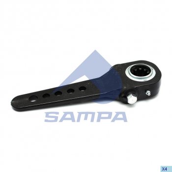 1 689 р. Рычаг тормоза регулировочный SAF (5 отверстий в ряд) SAMPA SAMPA 075.178-01  с доставкой в г. Пермь. Увеличить фотографию 1