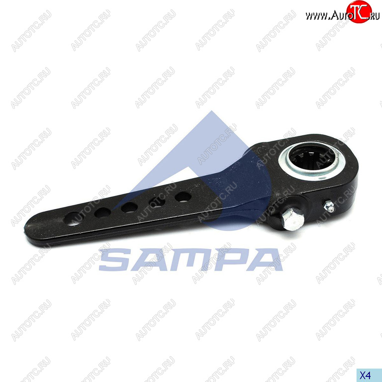 1 689 р. Рычаг тормоза регулировочный SAF (5 отверстий в ряд) SAMPA SAMPA 075.178-01  с доставкой в г. Пермь