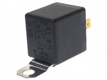 213 р. Реле электромагнитное 12V 5-ти контактное с кронштейном СОАТЭ СОАТЭ 075.3777  с доставкой в г. Пермь. Увеличить фотографию 1