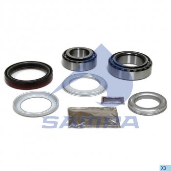 6 099 р. Ремкомплект SAF ступицы (SKRSSKRZ9030,подшипники,сальники) SAMPA SAMPA 075.588  с доставкой в г. Пермь. Увеличить фотографию 1