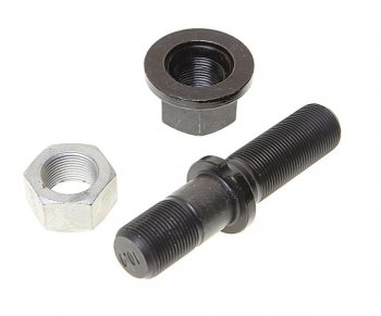 499 р. Шпилька колеса SAF (M22x1.5,M22x1.5,L=112) в сборе (гайки 04029,06425) SAMPA SAMPA 075.599  с доставкой в г. Пермь. Увеличить фотографию 2