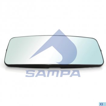 1 399 р. Элемент зеркальный RENAULT Magnum с подогревом SAMPA SAMPA 078.072  с доставкой в г. Пермь. Увеличить фотографию 4