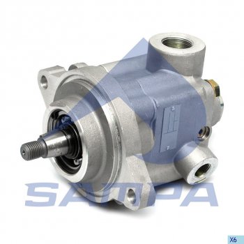 13 649 р. Насос гидроусилителя RENAULT ЯМЗ-650.10 25лмин. 100Bar SAMPA SAMPA 078.264-01  с доставкой в г. Пермь. Увеличить фотографию 1