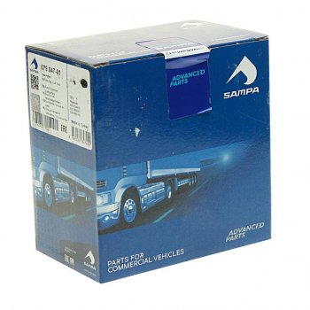 1 039 р. Крышка бака топливного IVECO MERCEDES RENAULT VOLVO с ключом,замок сбоку (пластик) SAMPA SAMPA 079.047-01  с доставкой в г. Пермь. Увеличить фотографию 3