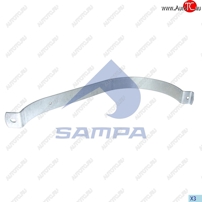 999 р. Хомут глушителя RENAULT Premium SAMPA SAMPA 079.149  с доставкой в г. Пермь