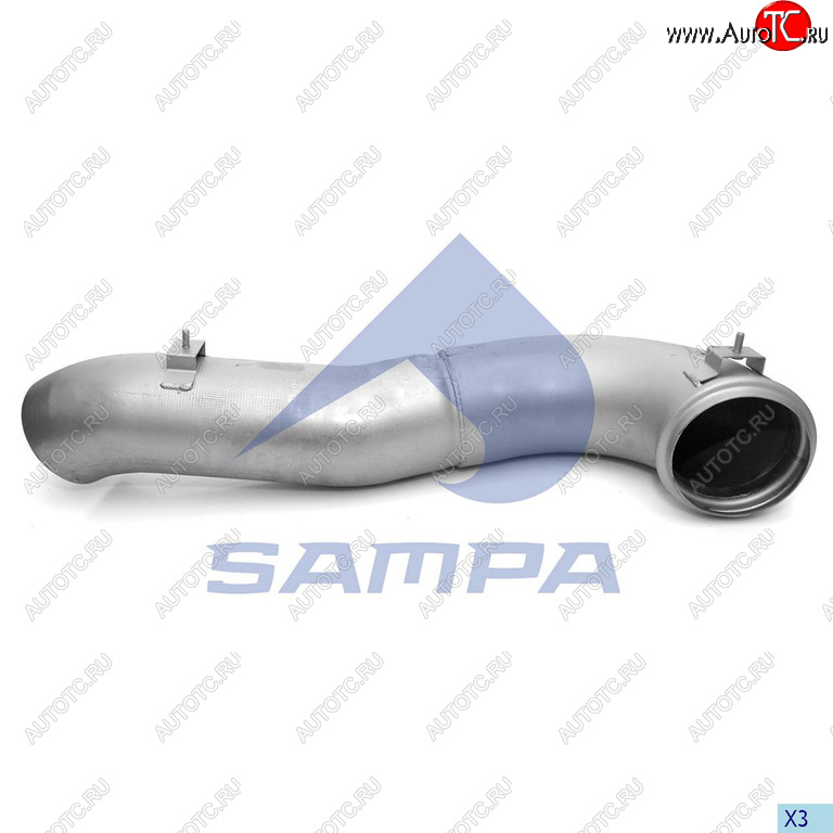 9 549 р. Глушитель VOLVO (ЕВРО-5) SAMPA SAMPA 079.193  с доставкой в г. Пермь